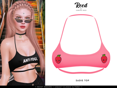 Second Life Marketplace - REED - SADIE // STRAWBERRY (wear me)